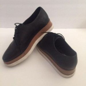 New Womens Bleecker & Bond Leather Greer Shoes 9.5M